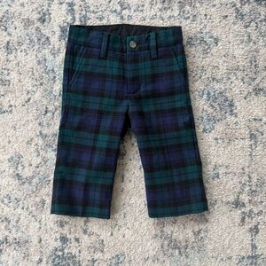 Janie and Jack The Tartan Plaid Dress Pants, size 6-12 months